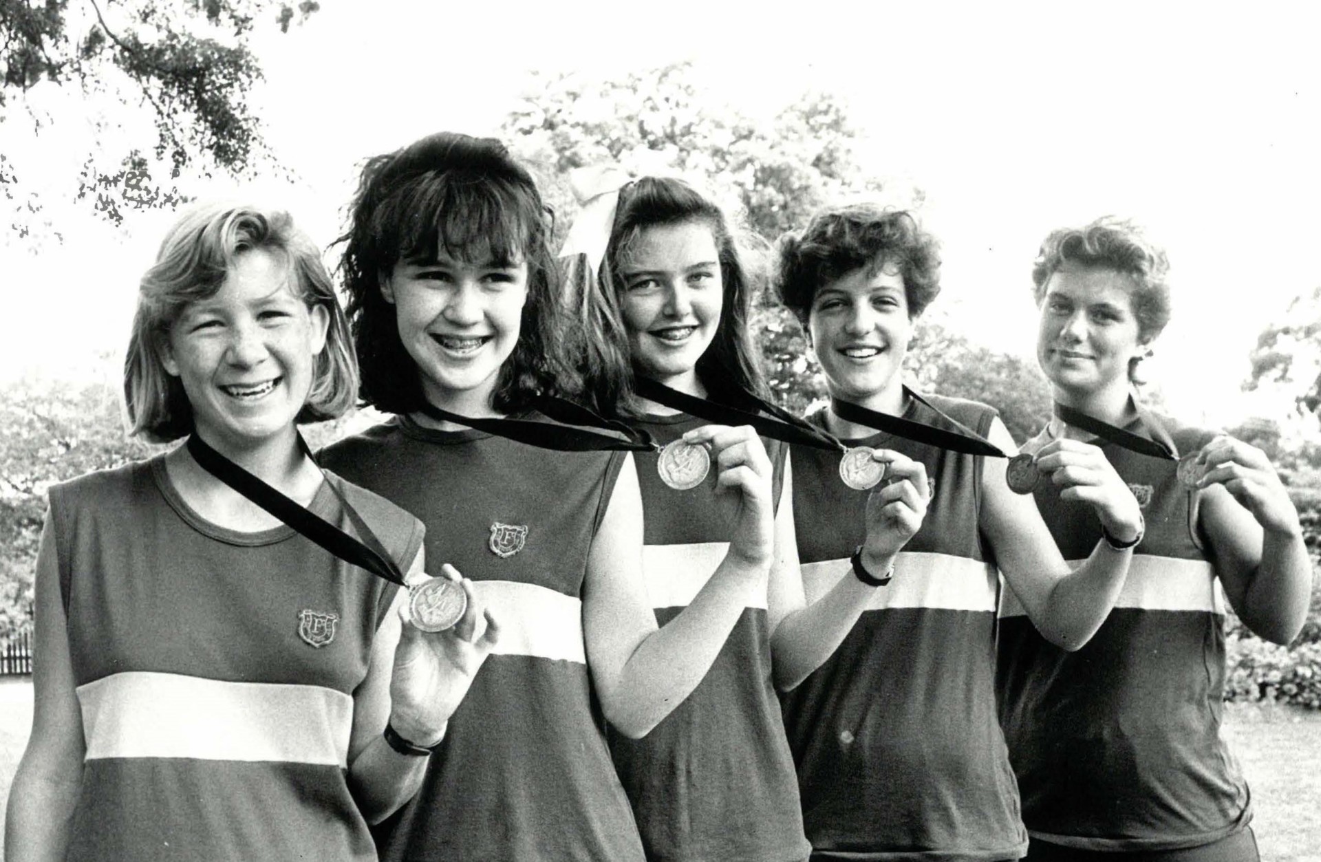 Archive Photo of Fintona's Rowing Squad